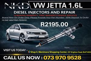 Vw Jetta 1.6L Diesel injectors 