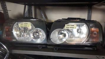 Land Rover freelander headlights