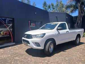 TOYOTA HILUX 2.4 GD-6 SR 4X4 P/U S/C