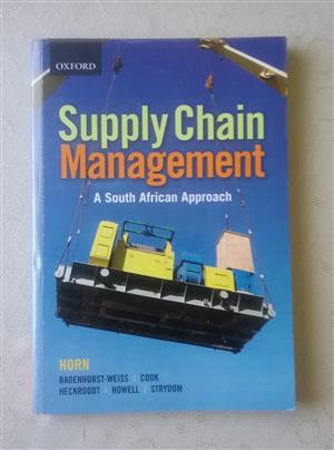 Second hand textbook: Supply Chain Management 