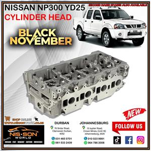 NISSAN NP300 YD25 CYLINDER HEAD