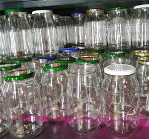 Glass jars for sale