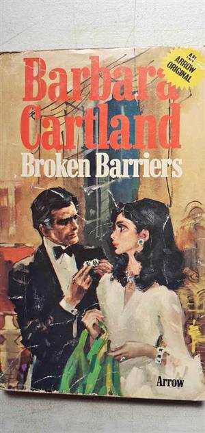 Broken barriers The bored Bridegroom Lessons in love - Barbara Cartland R45 each