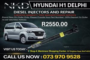 Hyundai H1 Delphi Diesel Injectors 