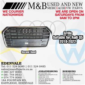 Grille (Second Hand)  Suitable for Audi Q5  2018-2022  Part number: 80A853651C