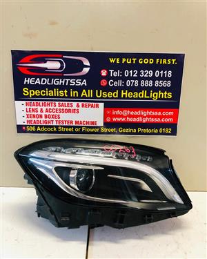 Mercedes Benz W156 right side LED Bi-xenon headlight 