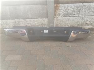 isuzu d max rear chrome bumper