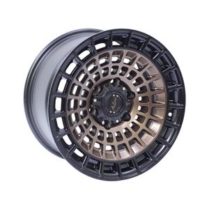 17″ A-Line Vulture 6/139 Bronze Face Black Lip A-Line Alloy Wheels