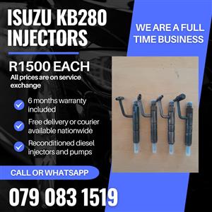 ISUZU KB280 INJECTORS FOR SALE 