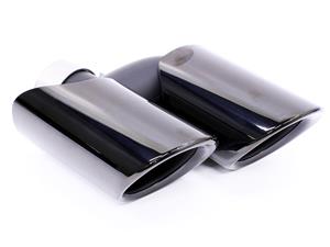 Anodized Smoke Design Double Tailpipe Suitable for Porsche Macan