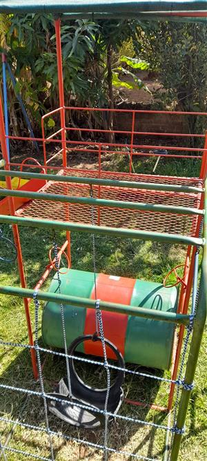 Playground Climb Slide Swing Combo