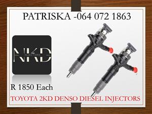 TOYOTA 2KD & 1KD DIESEL INJECTORS FOR SALE