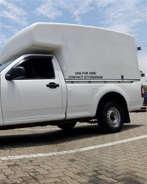 Bakkie For Hire With Driver