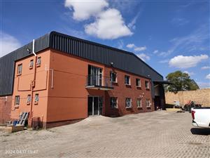 1608m2  Warehouse  - TO LEASE or FOR SALE at R7,5mn plus vat