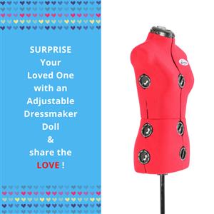  Diana A - Adjustable Dressmaker Doll / Mannequin / Sewing Doll 