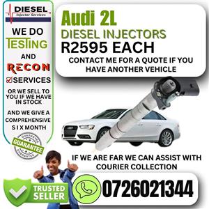 Audi 2L diesel injectors for sale