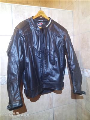 Alpinestars Armoured Leather Bike Jacket 