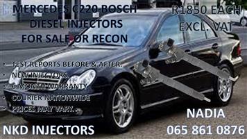 DIESEL INJECTORS FOR MERCEDES C220 BOSCH