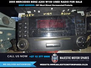 2005 Mercedes Benz A200 W169 radio for sale