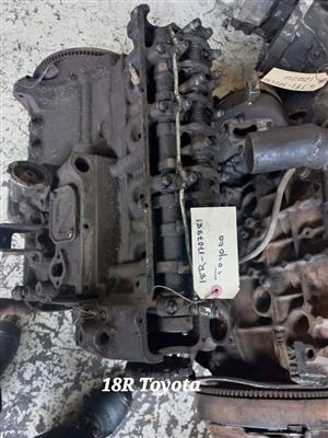 TOYOTA 18R HEAD BLOCK AND SUMP AVAILABLE