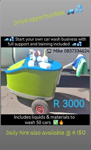 Mobile car wash 