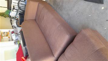 Pre loved Brown L SHAPE couch for sale
