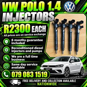 VW POLO 1.4 INJECTORS FOR SALE 