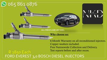 Everest Ford diesel injectors for sale we specialize in recon 