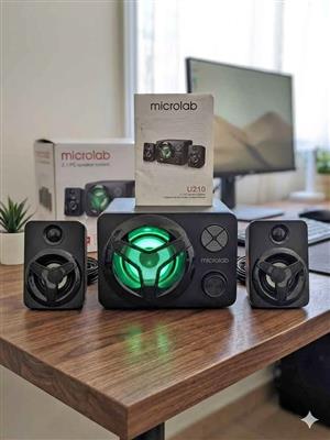  Microlab U210 2.1 Channel Speaker System – Compact Power 
