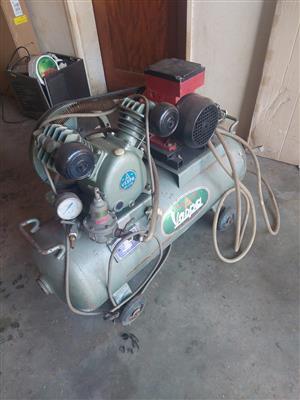Vespa Compressor 1/2 HP 58 liter capacity