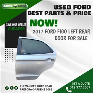 2017 FORD FIGO LEFT REAR DOOR