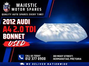  2012 Audi A4 2.0 TDI Bonnet for Sale – Used 