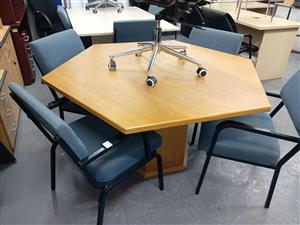 Hexagon table