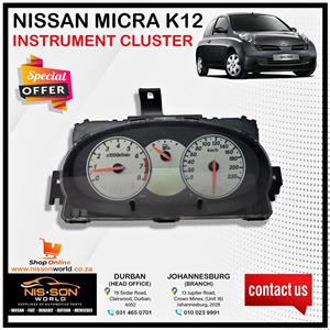 NISSAN MICRA K12 INSTRUMENT CLUSTER