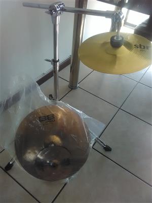 Sabian cybmbals &stand for sale