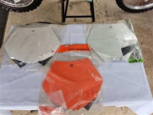 2008-2011 KTM front number boards