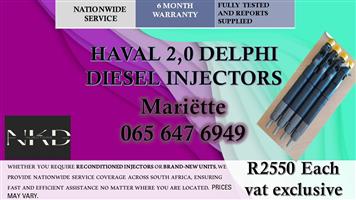 BRAND NEW DIESEL INJECTORS ON REQUEST HAVAL 2L