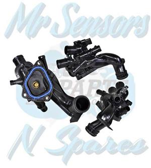 Thermostat With Housing Mini Peugeot Citroen 1.6VTI (ROUND PLUG) (4 PIN)