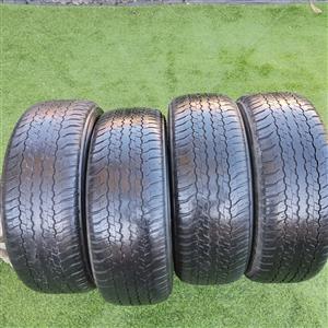 Used Dunlop Grandtrek Emergency Spare Tyres Available For Sale.Size-265/60/18.