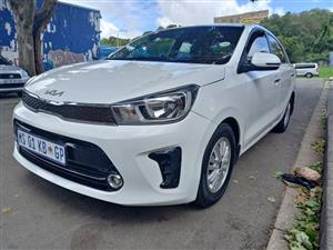 2024 Kia Pegas Sedan 1.4 Petrol White Color  Manual Lethaer seat Reverse camera