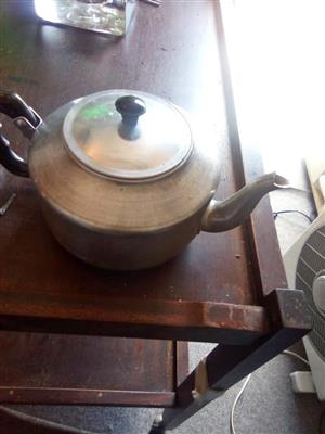 portable SILVER PLATED TEA AND COFFEE POTS