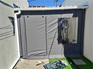 Outdoor Rollup weather blinds