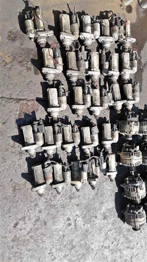 Assorted imported VW starters, alternators and Fuel pumps for sale