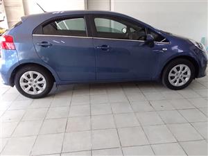 2015 KIA RIO 1.2 MANUAL PETROL FULL SERVICE HISTORY SERVICE BOOK BLUE COLOR 51.000MM 