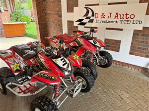 2007 2 x Honda TRX 400