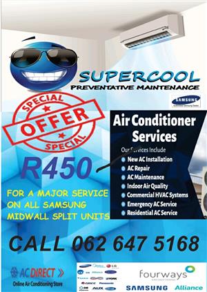 Air Conditioning Service, Repairs and Installations