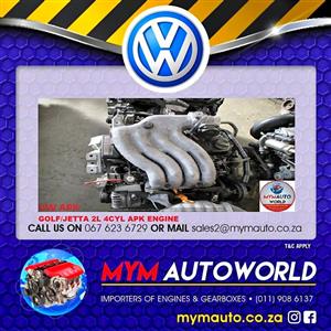 GOLF/JETTA 2L 4CYL APK ENGINE