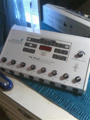 SLIMMING MACHINE, 16 PAD COMPUTER PRO 16-C-PRO. FACE AND NECK ; BUST PADS with extra gells. 