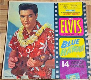 4x Elvis Presley Records