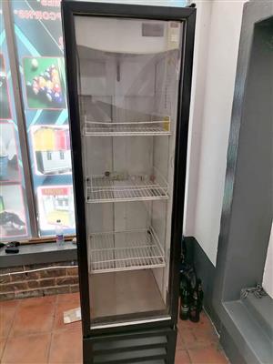 Single door display fridge